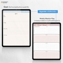 Pastelic Minimal Planner - Professional