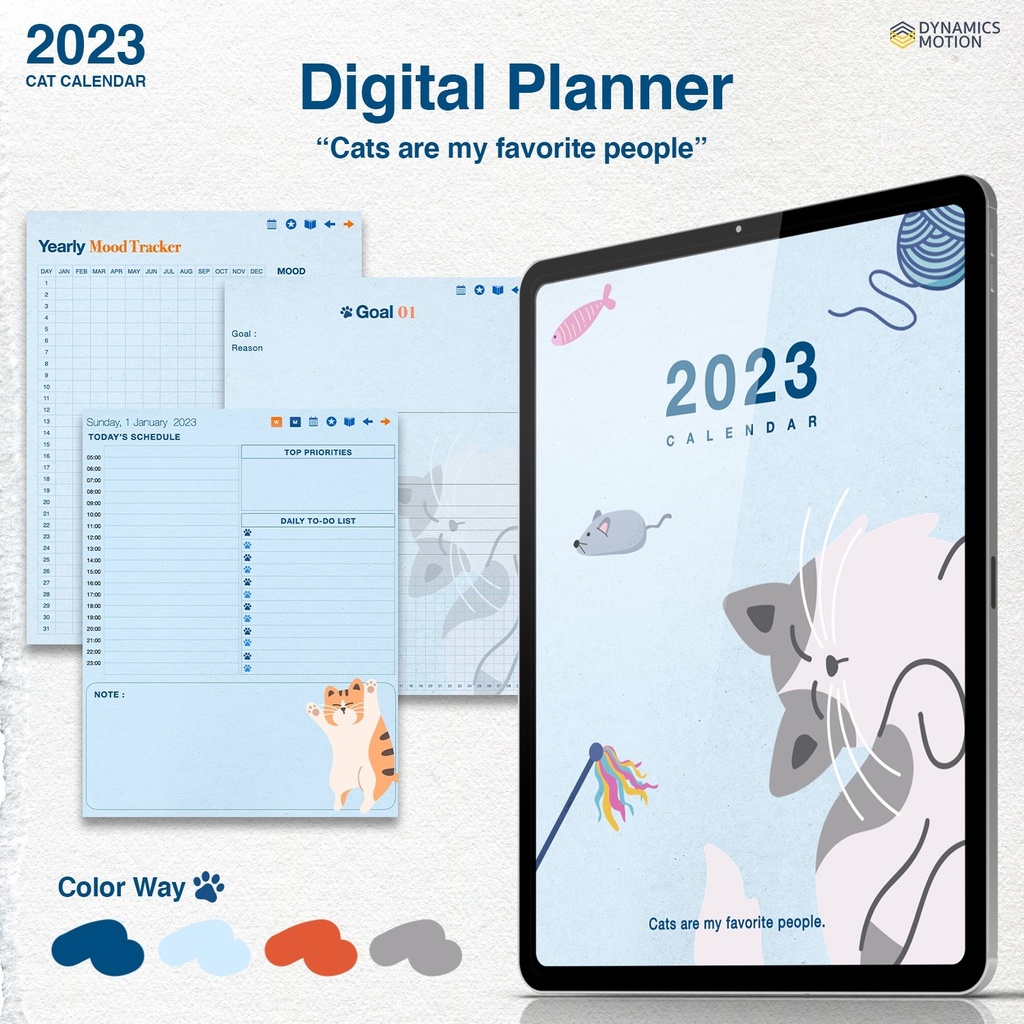 Cuddle Me  Kitty Planner - Notify by Google Calendar